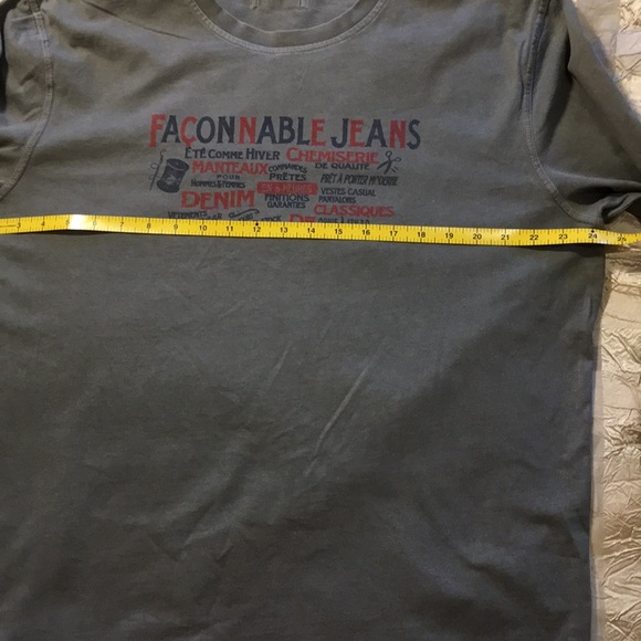 Faconnable Jeans man teeshirt , size 2XL - Picture 6 of 8
